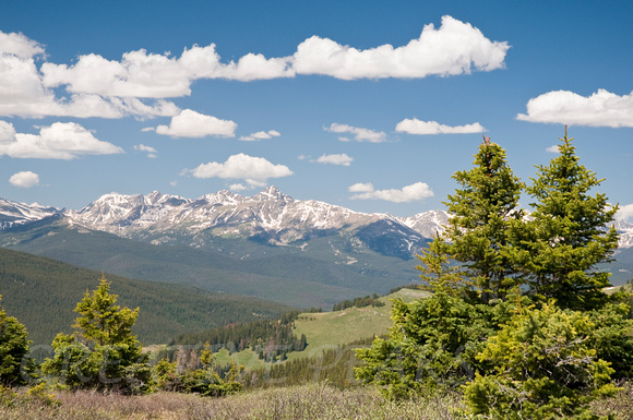 Mountain Range in Colorado