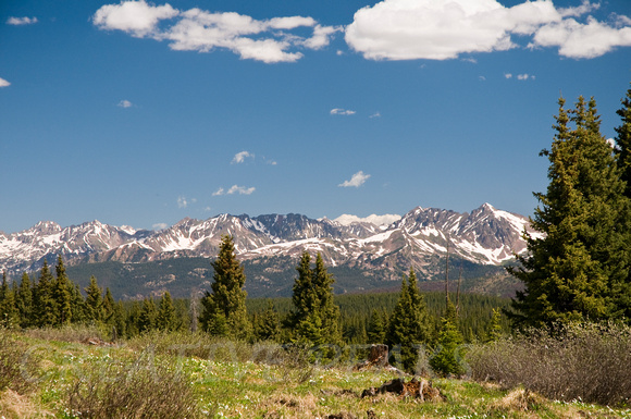 Mountain Range in Colorado